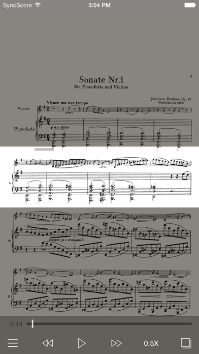 Emulate iPhone app Brahms Violin Sonatas using MyAndroid Emulate iPhone app Brahms Violin Sonatas using MyAndroid