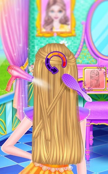 Emulate iPhone app Braided Hairstyles Salon using MyAndroid