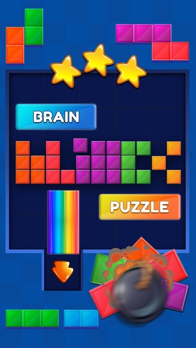 Emulate iPhone app Brain Block Puzzle Board Game using MyAndroid Emulate iPhone app Brain Block Puzzle Board Game using MyAndroid