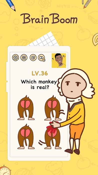 Emulate iPhone app Brain Boom using MyAndroid
