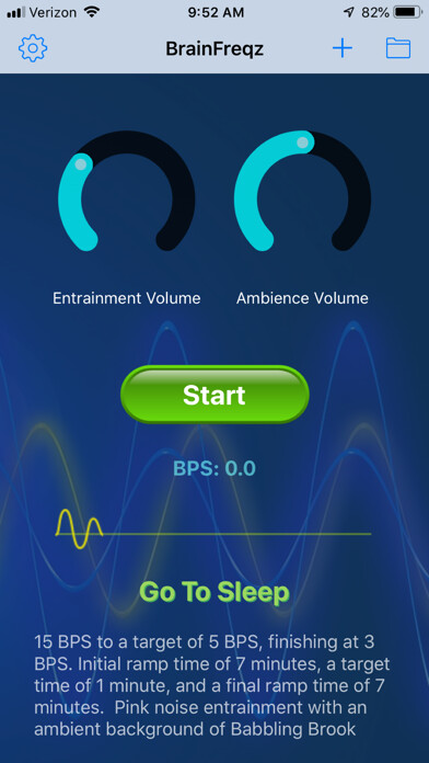 Emulate iPhone app BrainFreqz using MyAndroid Emulate iPhone app BrainFreqz using MyAndroid