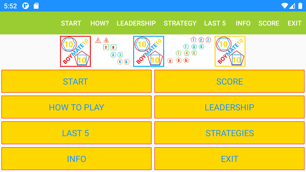 Run android online APK Brain Game - Boymate10 from MyAndroid or emulate Brain Game - Boymate10 using MyAndroid