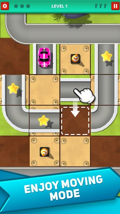 Emulate iPhone app Brain Games - Car Puzzle Game using MyAndroid Emulate iPhone app Brain Games - Car Puzzle Game using MyAndroid