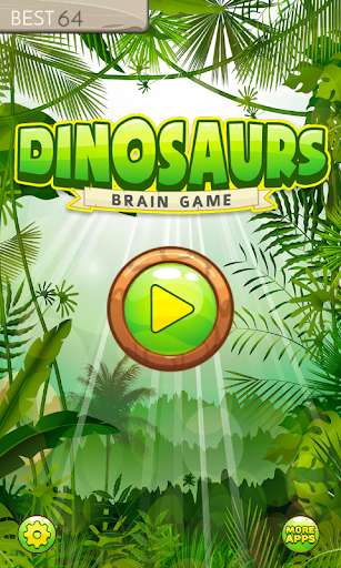 Run android online APK Brain games : Dinosaur : Memory training *Free from MyAndroid or emulate Brain games : Dinosaur : Memory training *Free using MyAndroid