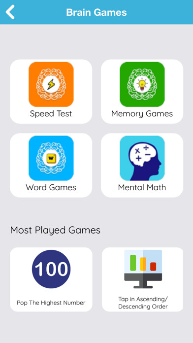 Emulate iPhone app Brain Games - Quiz & Puzzles using MyAndroid