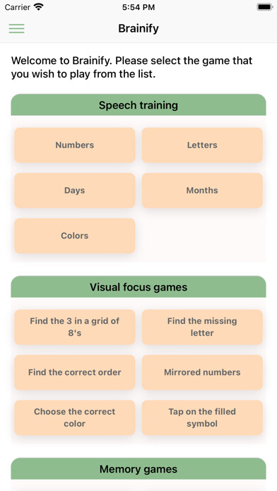 Emulate iPhone app Brainify - Brain training game using MyAndroid Emulate iPhone app Brainify - Brain training game using MyAndroid