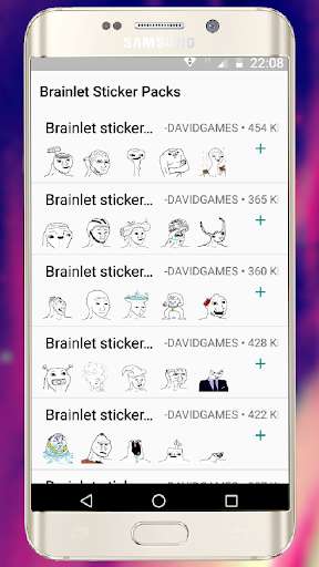 Run android online APK Brainlet Stickers For WhatsApp from MyAndroid or emulate Brainlet Stickers For WhatsApp using MyAndroid