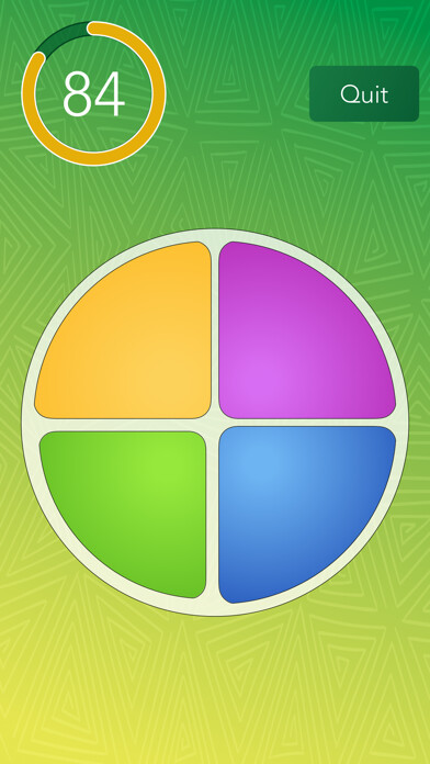 Emulate iPhone app Brain Monitor: Memory using MyAndroid