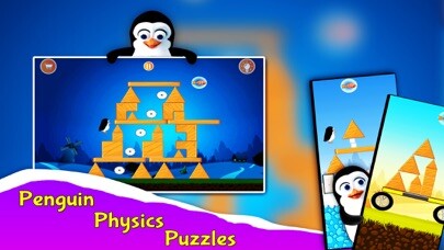 Emulate iPhone app Brain Shapes - Feed Penguins using MyAndroid