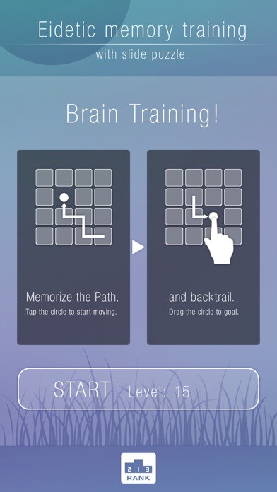 Emulate iPhone app Brain Training 15 puzzle using MyAndroid Emulate iPhone app Brain Training 15 puzzle using MyAndroid