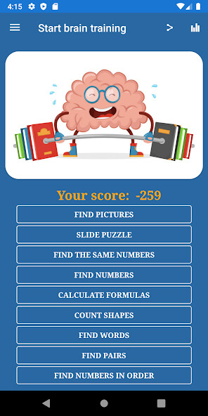 Run android online APK Brain training: brain games from MyAndroid or emulate Brain training: brain games using MyAndroid Run android online APK Brain training: brain games from MyAndroid or emulate Brain training: brain games using MyAndroid