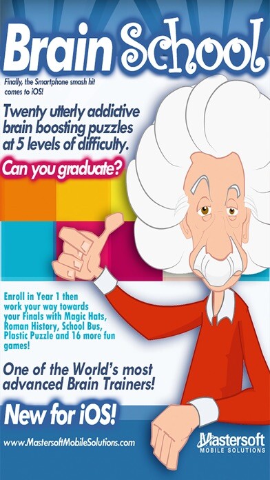 Emulate iPhone app Brain Training: Brain School using MyAndroid