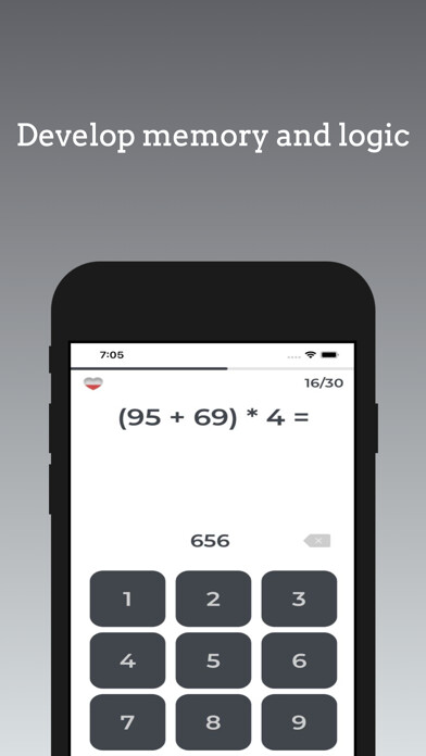 Emulate iPhone app Brain training - mathematics using MyAndroid Emulate iPhone app Brain training - mathematics using MyAndroid