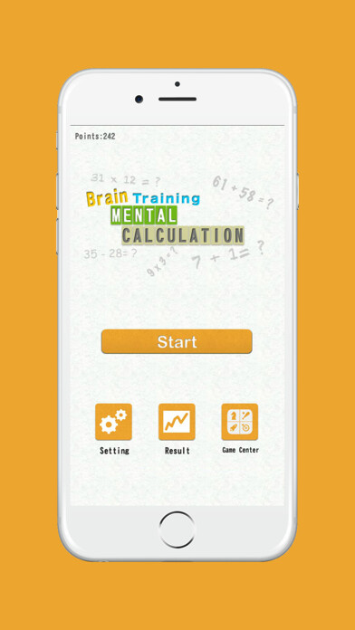 Emulate iPhone app Brain Training: Mental Calc using MyAndroid Emulate iPhone app Brain Training: Mental Calc using MyAndroid