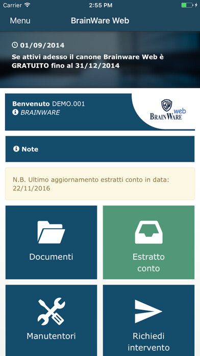 Emulate iPhone app BrainWare Web - Condomini using MyAndroid Emulate iPhone app BrainWare Web - Condomini using MyAndroid