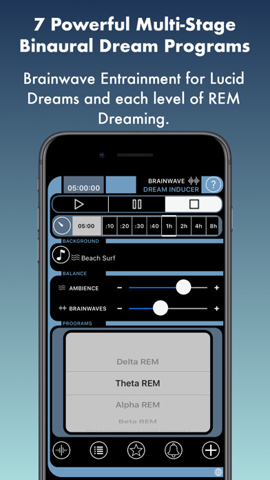 Emulate iPhone app BrainWave: Dream Inducer ™ using MyAndroid