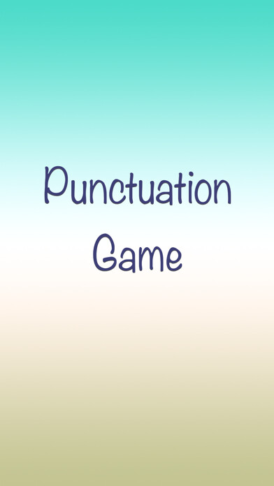 Emulate iPhone app Brainy Skills Punctuation using MyAndroid