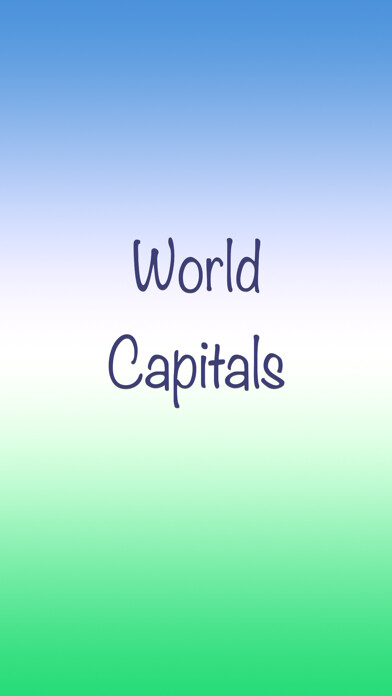 Emulate iPhone app Brainy Skills World Capitals using MyAndroid