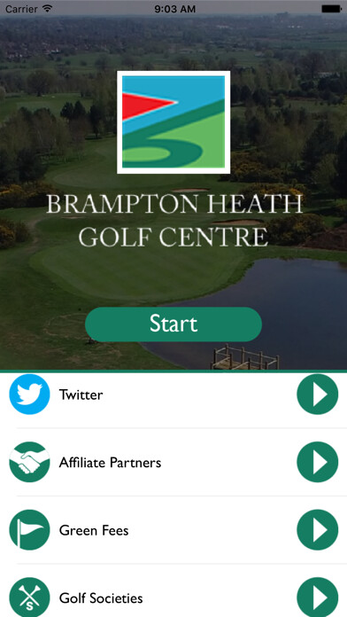 Emulate iPhone app Brampton Heath Golf Centre using MyAndroid Emulate iPhone app Brampton Heath Golf Centre using MyAndroid