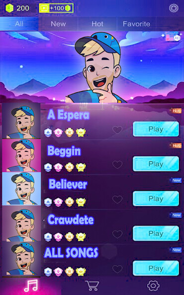 Run android online APK Brancoala Neon Tiles from MyAndroid or emulate Brancoala Neon Tiles using MyAndroid