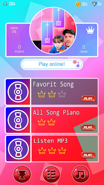 Run android online APK Brancoala Piano Tiles Game from MyAndroid or emulate Brancoala Piano Tiles Game using MyAndroid