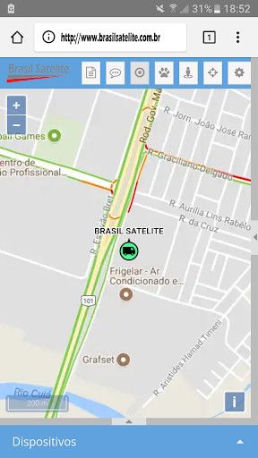 Run android online APK Brasil Satelite Rastreamento Veicular from MyAndroid or emulate Brasil Satelite Rastreamento Veicular using MyAndroid