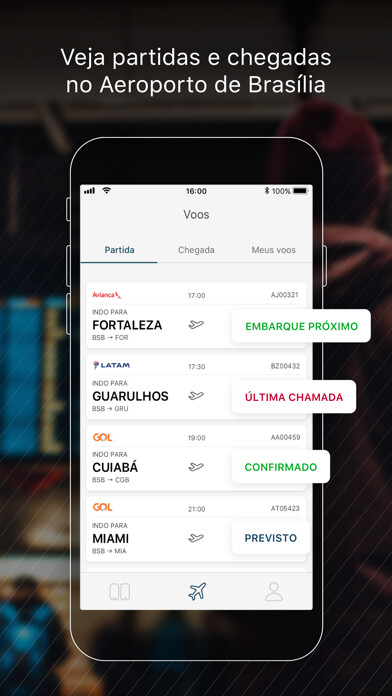 Emulate iPhone app Brasília Airport using MyAndroid Emulate iPhone app Brasília Airport using MyAndroid