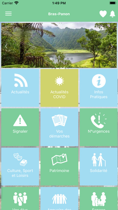 Emulate iPhone app Bras-Panon Application mobile using MyAndroid Emulate iPhone app Bras-Panon Application mobile using MyAndroid