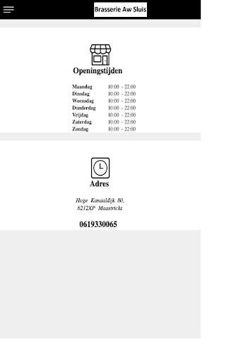 Run android online APK Brasserie aw sluis from MyAndroid or emulate Brasserie aw sluis using MyAndroid