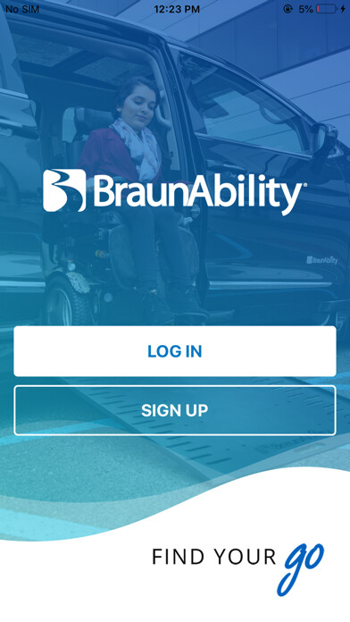 Emulate iPhone app BraunAbility - NADA App using MyAndroid Emulate iPhone app BraunAbility - NADA App using MyAndroid