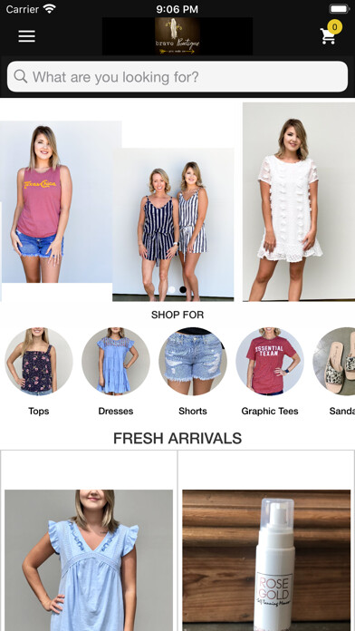 Emulate iPhone app Brave Boutique using MyAndroid