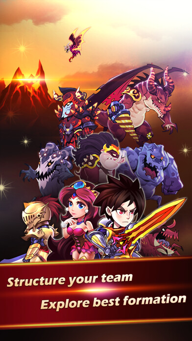 Emulate iPhone app Brave Fighter：Monster Hunter using MyAndroid