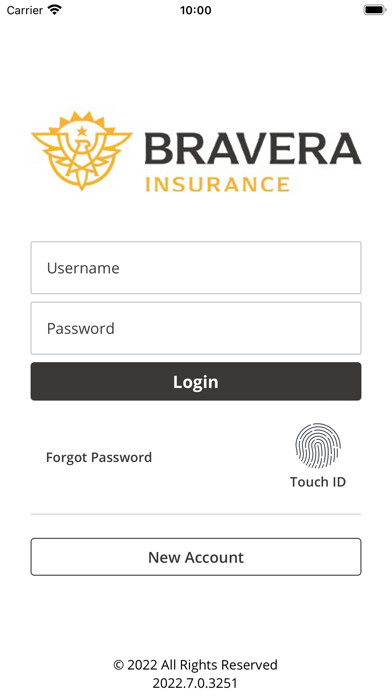 Emulate iPhone app Bravera Insurance 24/7 using MyAndroid