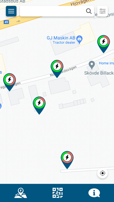 Emulate iPhone app Bravida Charge SE using MyAndroid