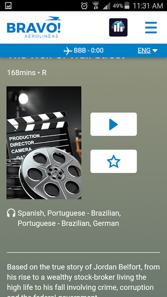 Emulate iPhone app Bravo Aerolíneas using MyAndroid Emulate iPhone app Bravo Aerolíneas using MyAndroid