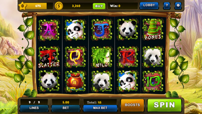 Emulate iPhone app Bravo Panda Slot Machine – New Slot Machines games using MyAndroid