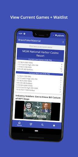 Run android online APK BravoPokerMaterial: Live Casino Poker Info from MyAndroid or emulate BravoPokerMaterial: Live Casino Poker Info using MyAndroid