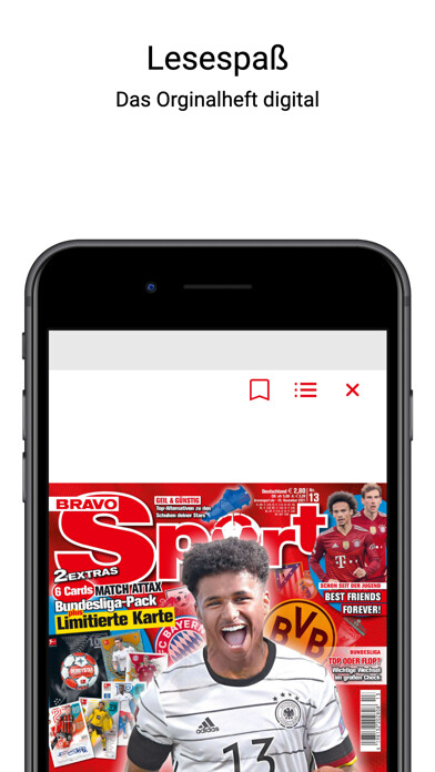 Emulate iPhone app BRAVO Sport ePaper using MyAndroid