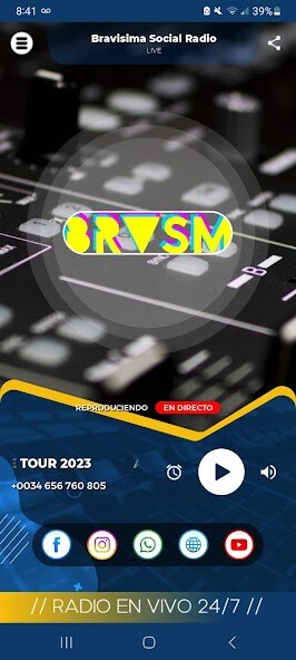 Run android online APK Bravsima Social Radio from MyAndroid or emulate Bravsima Social Radio using MyAndroid