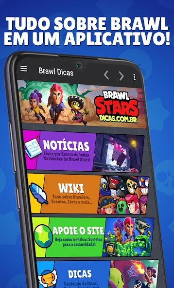 Run android online APK Brawl Dicas e Wiki from MyAndroid or emulate Brawl Dicas e Wiki using MyAndroid