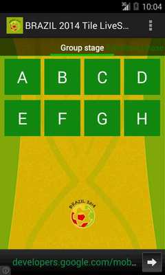 Emulate Android APK Brazil 2014 Tile LiveScore Emulate Android APK Brazil 2014 Tile LiveScore