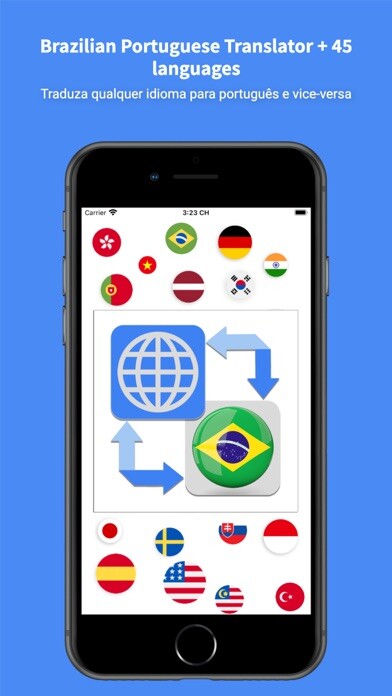 Emulate iPhone app Brazilian Translator - BraGo using MyAndroid Emulate iPhone app Brazilian Translator - BraGo using MyAndroid