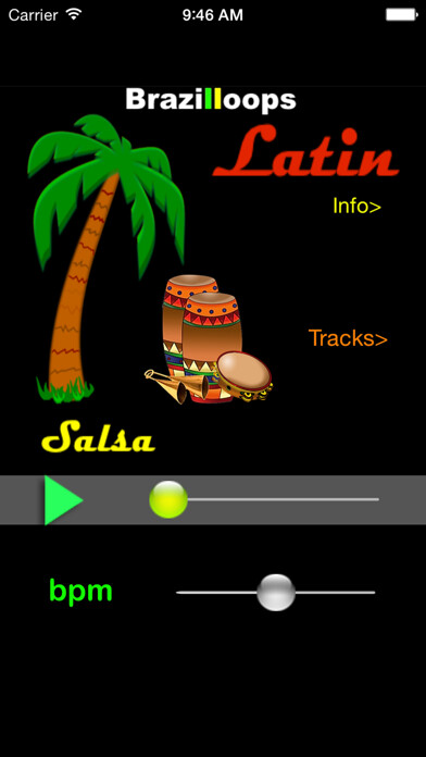 Emulate iPhone app Brazilloops Latin using MyAndroid Emulate iPhone app Brazilloops Latin using MyAndroid