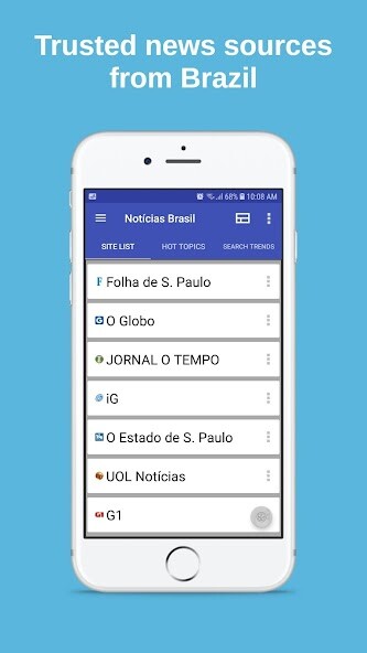 Run android online APK Brazil News from MyAndroid or emulate Brazil News using MyAndroid
