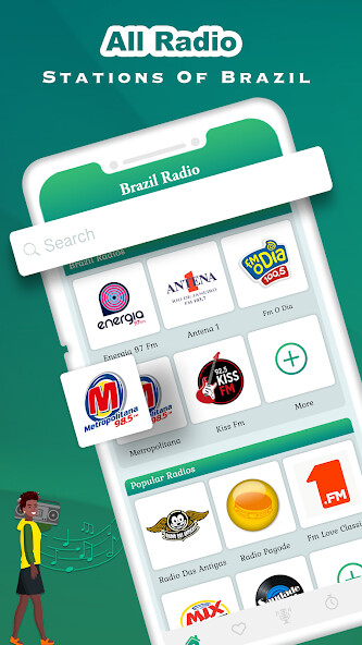 Run android online APK Brazil Radio : FM Brazil Radio Player from MyAndroid or emulate Brazil Radio : FM Brazil Radio Player using MyAndroid