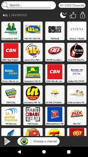 Run android online APK Brazil Radio Stations - Free Online AM FM from MyAndroid or emulate Brazil Radio Stations - Free Online AM FM using MyAndroid