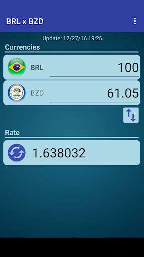 Run android online APK Brazil Real x Belize Dollar from MyAndroid or emulate Brazil Real x Belize Dollar using MyAndroid