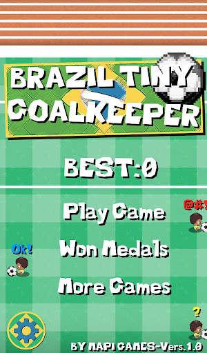 Run android online APK Brazil Super Tiny Goalkeeper from MyAndroid or emulate Brazil Super Tiny Goalkeeper using MyAndroid