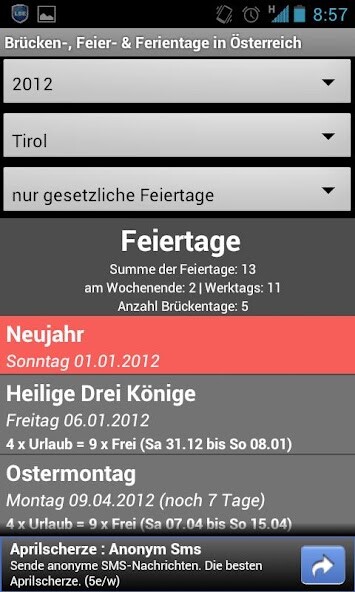 Run android online APK Brücken- Feiertage Österreich from MyAndroid or emulate Brücken- Feiertage Österreich using MyAndroid Run android online APK Brücken- Feiertage Österreich from MyAndroid or emulate Brücken- Feiertage Österreich using MyAndroid