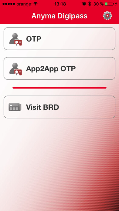 Emulate iPhone app BRD Anyma Digipass using MyAndroid